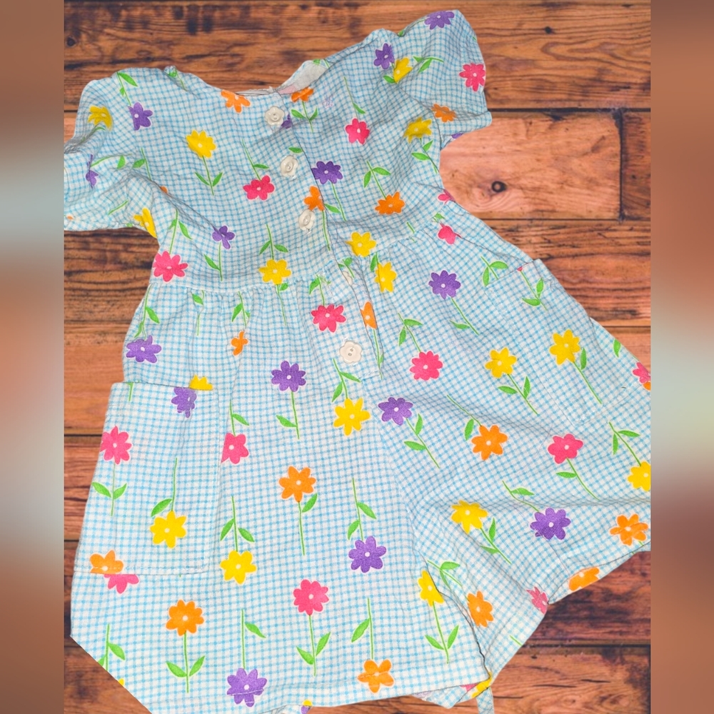 Vintage Floral romper size 4